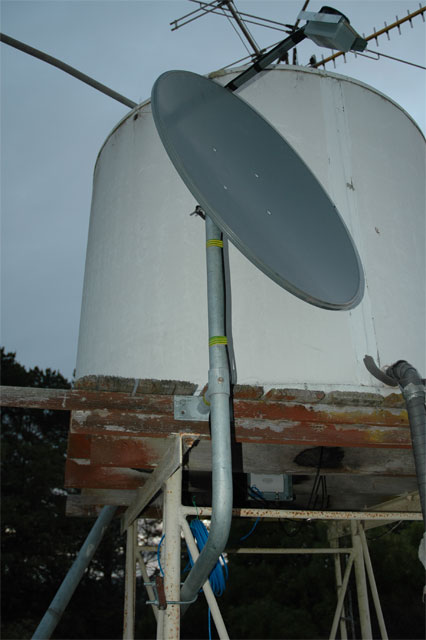 Parabolic wifi dish